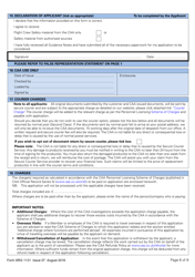 Form SRG1131 Application for Issue of an Instructor Certificate in Accordance With Part-Fcl - United Kingdom, Page 6