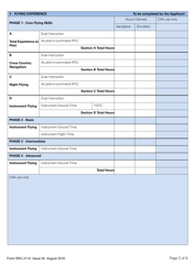 Form SRG2114 Application for Easa Part-Fcl Multi Crew Pilot Licence - United Kingdom, Page 3