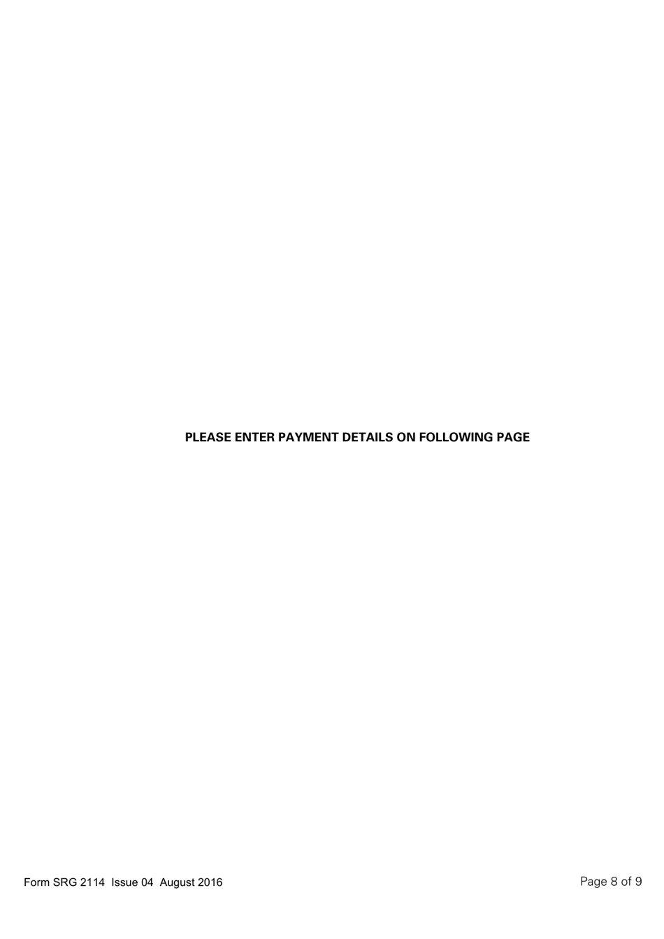 Form SRG2114 Application for Easa Part-Fcl Multi Crew Pilot Licence - United Kingdom, Page 8