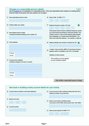 Form ChV1 Hmrc Charities Change of Details Form - United Kingdom, Page 4