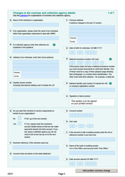 Form ChV1 Hmrc Charities Change of Details Form - United Kingdom, Page 5