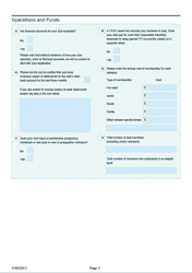 Form A1 Community Amateur Sports Club (CASC) Registration Form - United Kingdom, Page 3