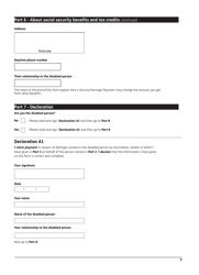 Form VAD1A Vaccine Damage Payment Claim Form - United Kingdom, Page 10