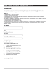 Form VAD1A Vaccine Damage Payment Claim Form - United Kingdom, Page 12