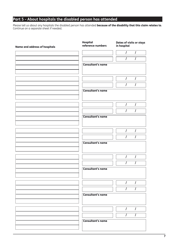 Form VAD1A Vaccine Damage Payment Claim Form - United Kingdom, Page 8