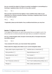 Whistleblowers&#039; Support Scheme Application Form - United Kingdom, Page 9