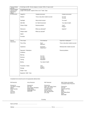 Defence Confidential Occurrence Reporting Scheme (Dcors) Form - United Kingdom, Page 2