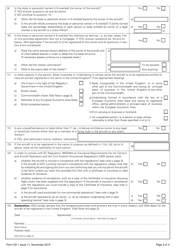 Form CA1 Application for Registration of Aircraft or Change of Ownership - United Kingdom, Page 2