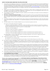 Form CA1 Application for Registration of Aircraft or Change of Ownership - United Kingdom, Page 3