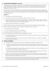 Form CMG3002 Deed of Indemnity From an Individual to the Att Trustees Overtrading Indemnity - SBA Atol (Or Franchise Member Licensed for 1,000 Passengers or Fewer) - United Kingdom, Page 2