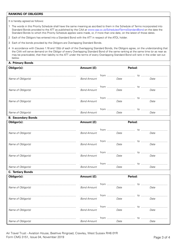 Form CMG3151 Priority Schedule (Standard Bonds) - United Kingdom, Page 3