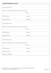 Form CMG3152 Priority Schedule (Joint Bonds) - United Kingdom, Page 2