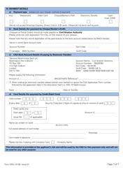 Form SRG1013B &quot;Application for Approval to Conduct on the Job Training (Ojt) Within a Foreign Organisation Approval (In Accordance With the Requirements of Part-66 Appendix Iii)&quot; - United Kingdom, Page 7