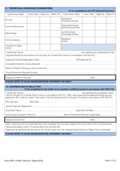 Form SRG1105AS Airship - Application for Part-Fcl Private Pilot Licence - United Kingdom, Page 4