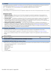 Form SRG1119C Aeroplanes - Application for Renewal of a Single or Multi-Pilot Class or Type Rating Including Powered Lift Aircraft - United Kingdom, Page 4