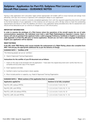 Form SRG1105S Sailplane - Application for Part-Fcl Sailplane Pilot Licence and Light Aircraft Pilot Licence - United Kingdom, Page 10