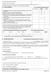Form SRG1125 Aeroplane - Application for the Instrument Meteorological Conditions (Imc) or (Restricted) Instrument Rating (Ir(R)) - United Kingdom, Page 2