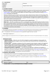 Form SRG1125 Aeroplane - Application for the Instrument Meteorological Conditions (Imc) or (Restricted) Instrument Rating (Ir(R)) - United Kingdom, Page 4