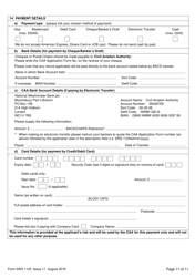 Form SRG1125 Aeroplane - Application for the Instrument Meteorological Conditions (Imc) or (Restricted) Instrument Rating (Ir(R)) - United Kingdom, Page 6