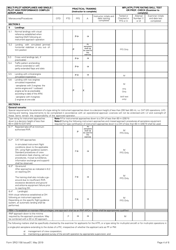 Form SRG1158 MPA and Sp Hpca Training, Skill Test or Proficiency Check for Atpl, Mpl and Type Ratings - United Kingdom, Page 4