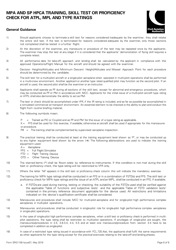 Form SRG1158 MPA and Sp Hpca Training, Skill Test or Proficiency Check for Atpl, Mpl and Type Ratings - United Kingdom, Page 6