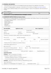 Form SRG1173 Helicopter - Application for the Issue/Revalidation/Renewal for a Single and Multi Pilot Type Rating - United Kingdom, Page 4