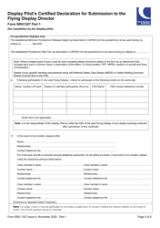Form SRG1327 Display Pilot&#039;s Certified Declaration for Submission to the Flying Display Director - United Kingdom, Page 2