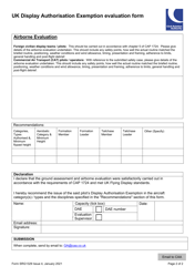 Form SRG1329 UK Display Authorisation Exemption Evaluation Form - United Kingdom, Page 2