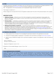 Form SRG1175 Application for Initial Approval of a Type Rating Training Organization and Variation to Type Rating Training Course Approvals (Aeroplanes and Helicopters) Under Article 168 of the Air Navigation Order 2016 (Easa Annex II Aircraft Only) - United Kingdom, Page 7