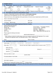 Form SRG1746 &quot;Application/Recommendation for the Issue of a National Airworthiness Review Certificate in Accordance With Bcar A3/B3-1&quot; - United Kingdom, Page 5