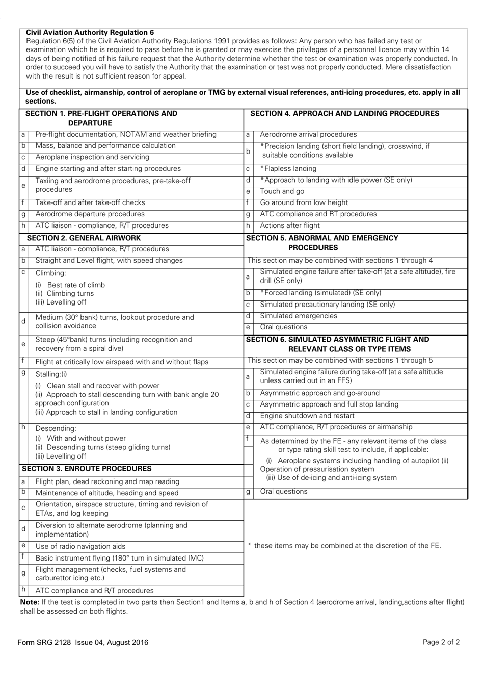 Form SRG2128 - Fill Out, Sign Online and Download Fillable PDF, United ...