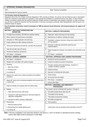 Form SRG2127 Examiner Report for Lapl(A) Skill Test - United Kingdom, Page 2