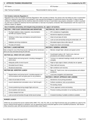 Form SRG2132 Examiner Report for Spl/Lapl(S) Skill Test - United Kingdom, Page 2