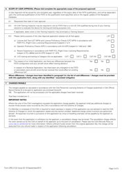 Form SRG2122 Application for Approval to Use a Qualified Flight Simulator Training Device (Fstd) Aeroplanes (Eu-Ops 1.005(D)) - United Kingdom, Page 3