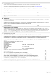 Form SRG2122 Application for Approval to Use a Qualified Flight Simulator Training Device (Fstd) Aeroplanes (Eu-Ops 1.005(D)) - United Kingdom, Page 4