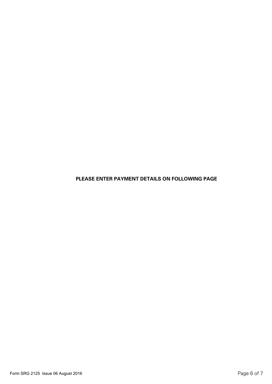 Form SRG2125 Application for the Approval of Examiner Standardisation Courses Under Easa Aircrew Regulation Part-Fcl.1015 - United Kingdom, Page 6