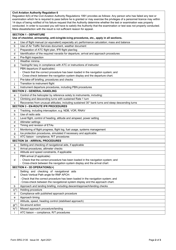Form SRG2135 Examiner Report for Instrument Rating (H) Skill Test - United Kingdom, Page 2