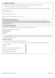 Form SRG2136 Application for Initial Approval or Change to Approval to Conduct Examiner Refresher Seminars Under Easa Aircrew Regulation Annex VII - Part-Ora - United Kingdom, Page 5