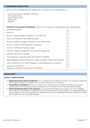 Form SRG2118 Application for Approval of Training Organisations and Change to Course Approvals for: Sailplanes, Powered Lift, Balloons and Airships Under Easa Aircrew Regulation Annex VII - Part-Ora - United Kingdom, Page 8