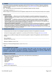 Form SRG2805 Application to Carry Dangerous Goods (Other Than Class 1) - United Kingdom, Page 3