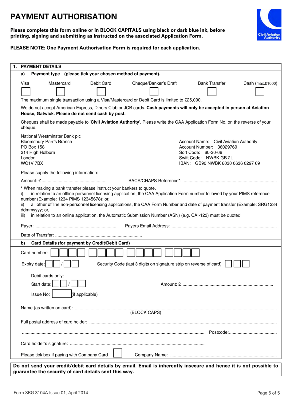 Form Srg3104a Fill Out Sign Online And Download Fillable Pdf United Kingdom Templateroller 6178