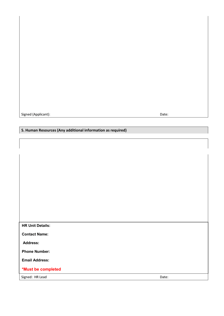 Deputy Head of Communications Application Form - United Kingdom, Page 3