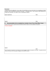 Executive Assistant (Secondment) Application Form - United Kingdom, Page 6