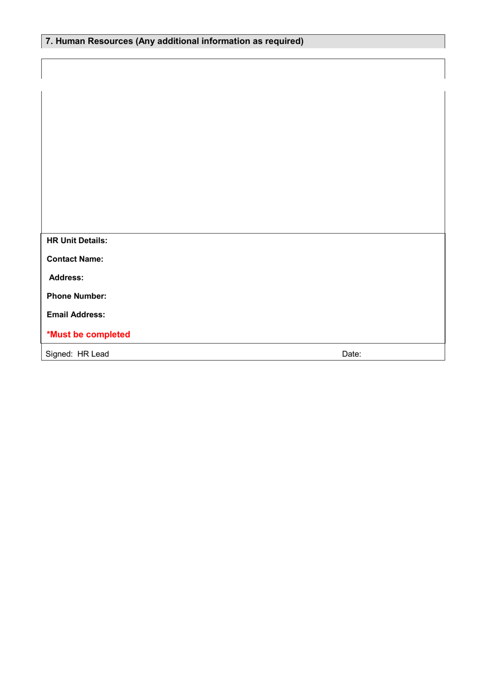 Executive Assistant (Secondment) Application Form - United Kingdom, Page 8