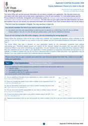 Document preview: Form VAF4A Appendix 5 Family Settlement: Parent of a Child in the Uk - United Kingdom