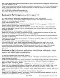 Form VAF4A Family Settlement Application Form - United Kingdom, Page 28
