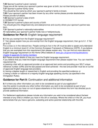 Form VAF4A Family Settlement Application Form - United Kingdom, Page 32
