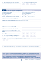 Form VAF AF HM Forces Application Form - United Kingdom, Page 11