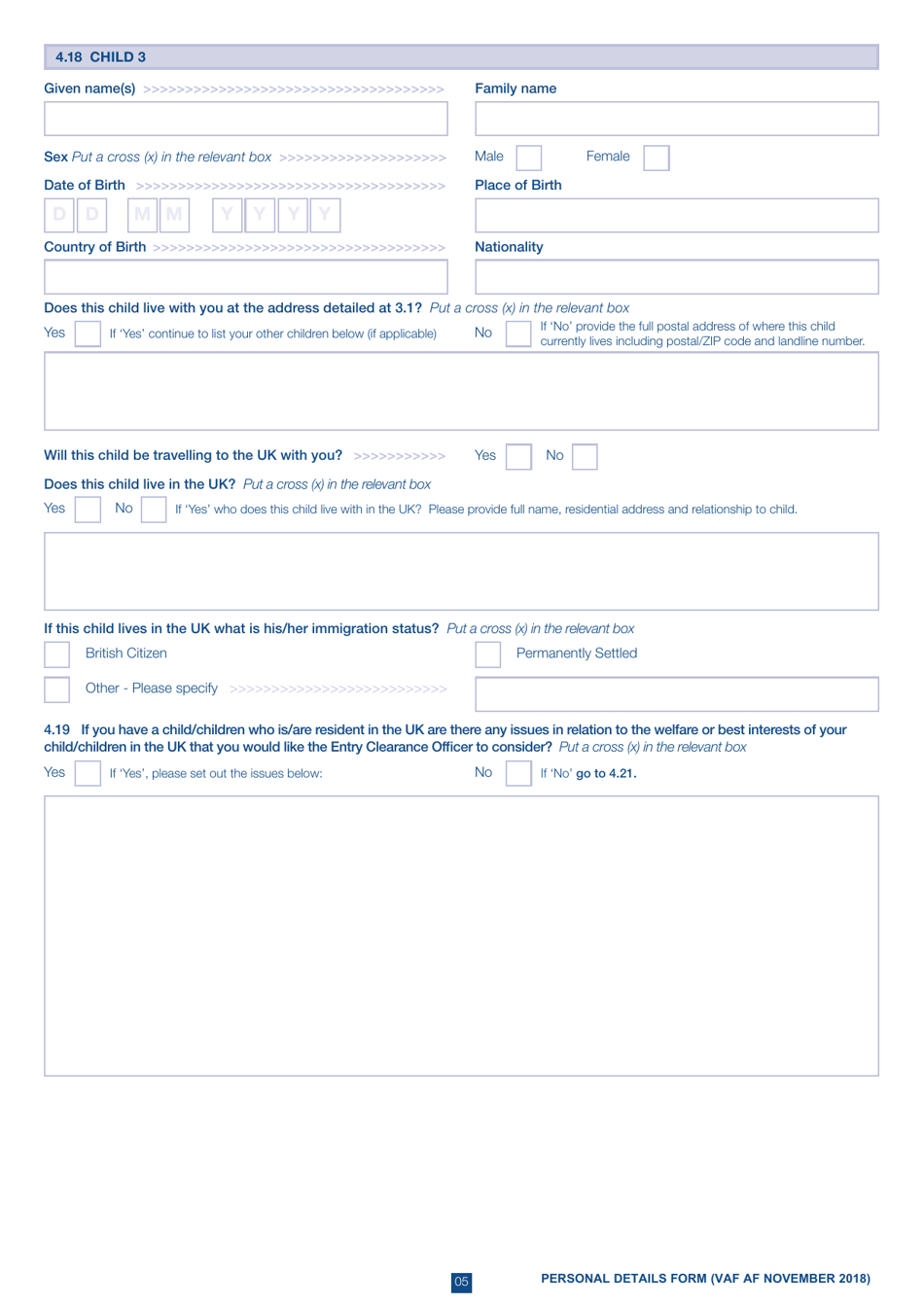Form VAF AF HM Forces Application Form - United Kingdom, Page 5