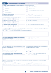 Form VAF AF Appendix 2 Financial Requirement Form - United Kingdom, Page 2